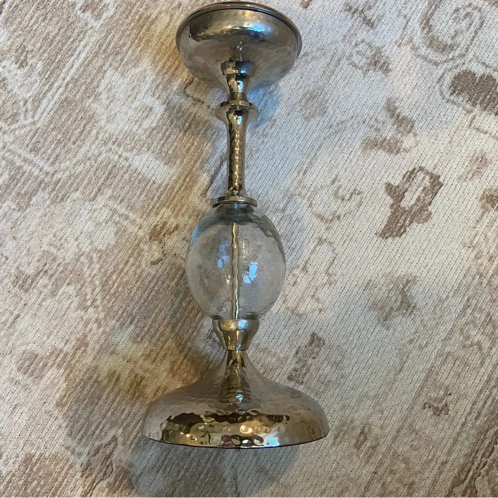 Silver Candle Holder